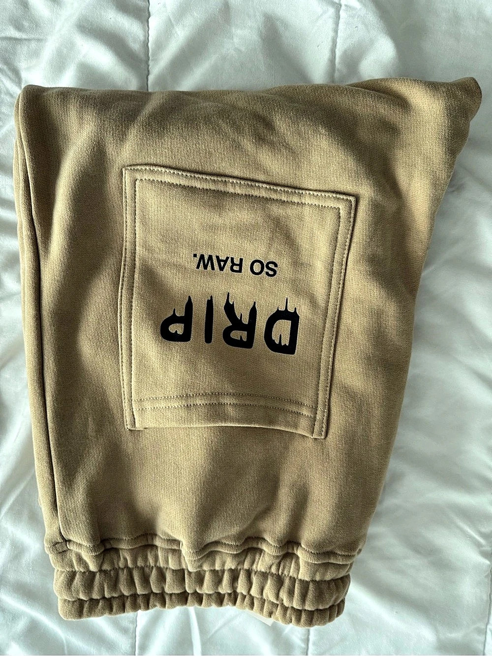 Drip So Raw - Ultimate Jogger Pants in Brown Size Medium - New with tags